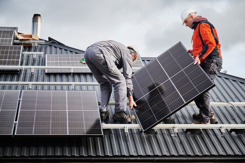 Solar Panels on Residential Roof